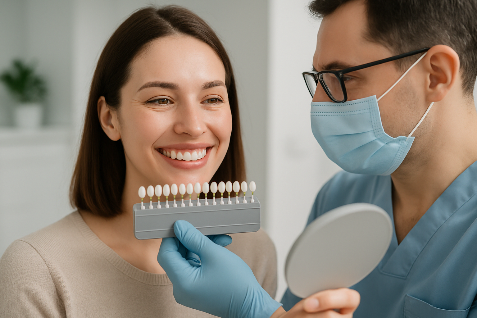 Kalender mit markierten Terminen für Bleaching-Auffrischungen und Zahnpflege